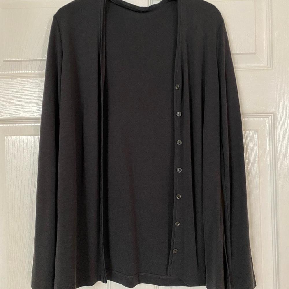 Vintage Casual Corner Collectibles Grey Button Up Cardigan